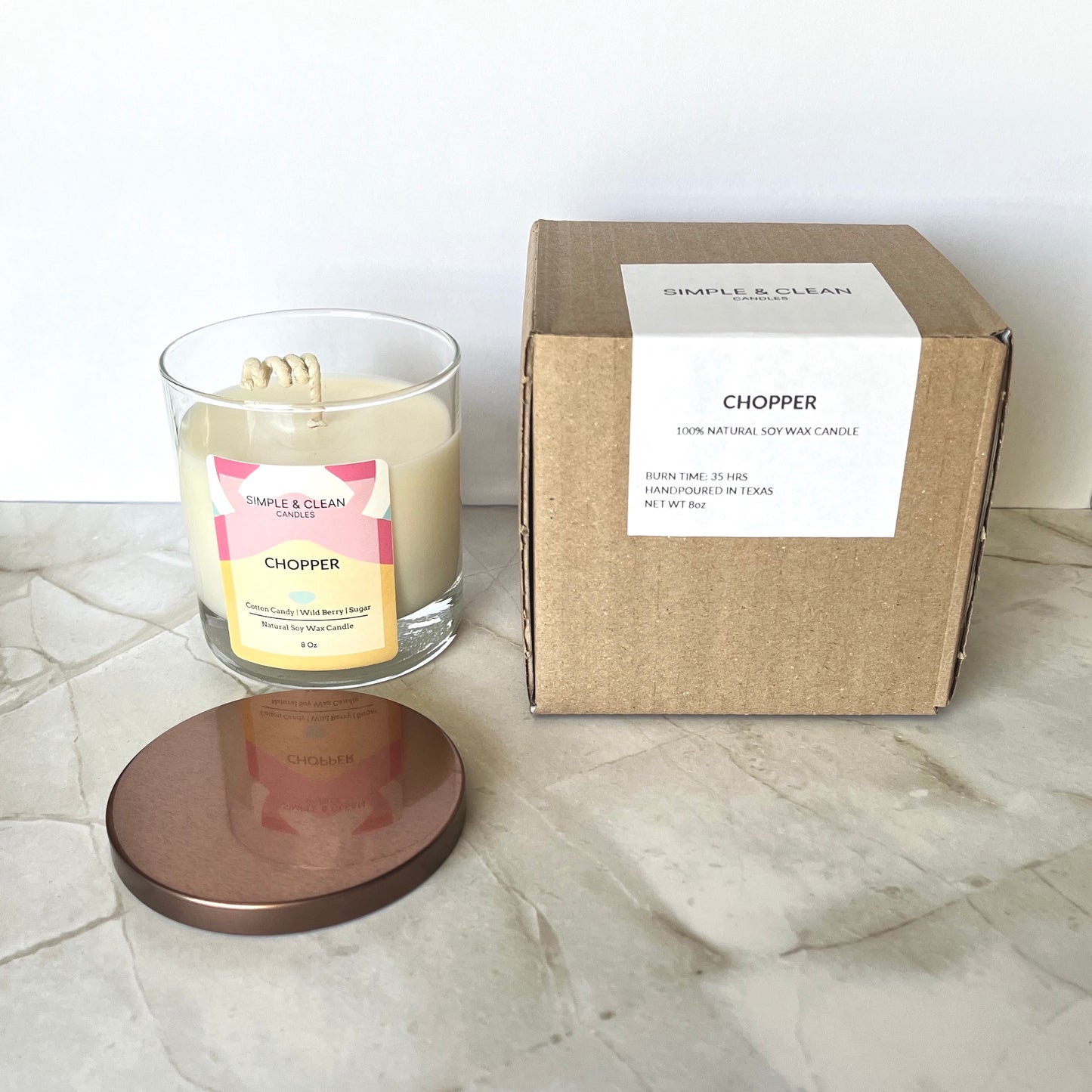 One Piece Inspired Chopper Soy Wax Candle