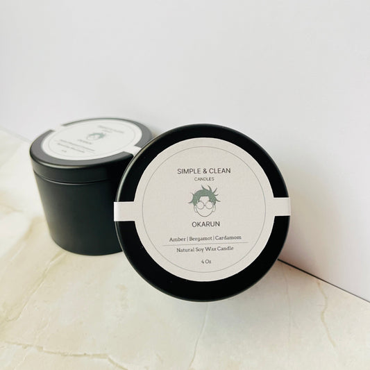 DanDaDan Inspired Okarun 4 oz. Soy Wax Candle