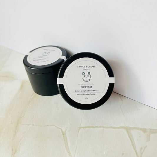 Bee and Puppycat Inspired Puppycat 4 oz. Soy Wax Candle