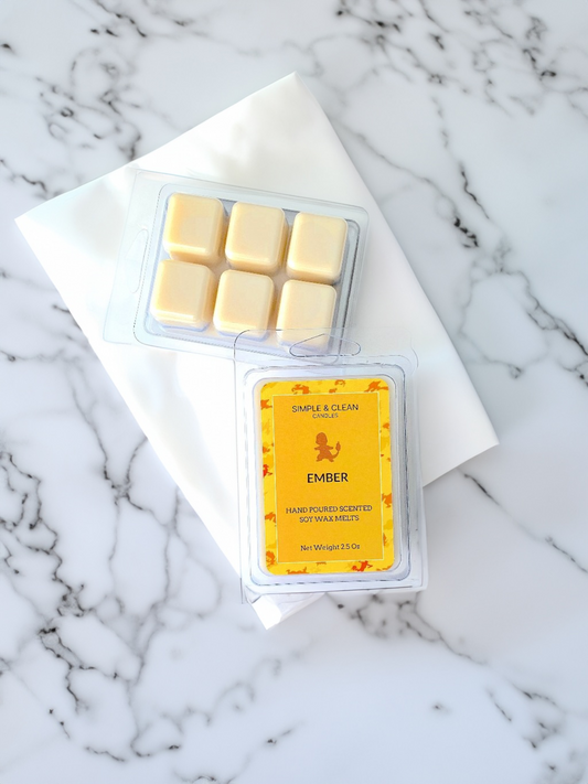 Pokemon Inspired Charmander - Ember Soy Wax Melts